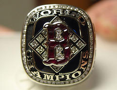 Close Up Of A World Champion Ring